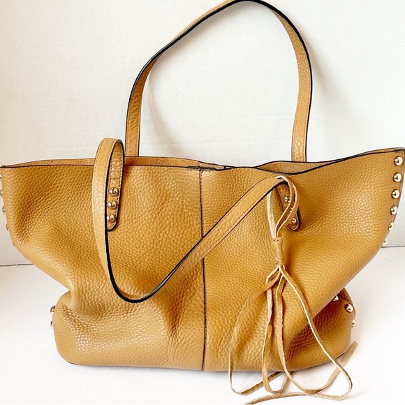 Like new never used Rebecca Minoff camel satchel - Picture 2 of 9